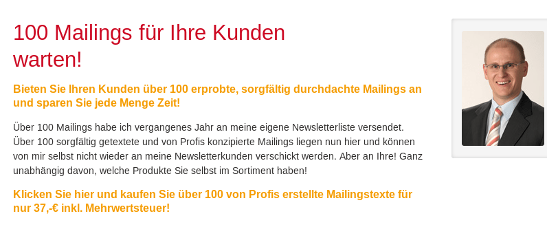 100 E-Mail Vorlagen