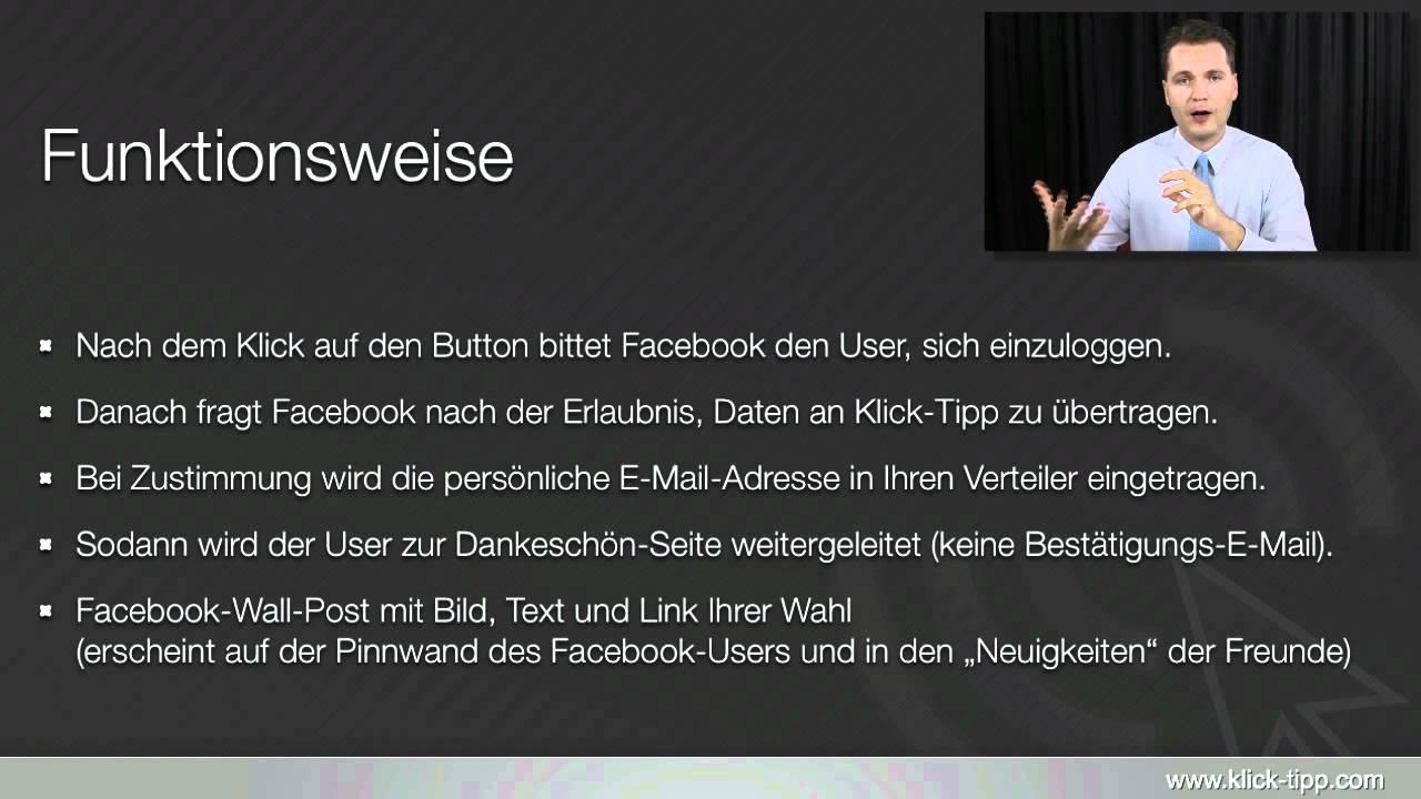 E-Mail-Liste mit Facebook aufbauen E-Mail-Liste mit Facebook aufbauen