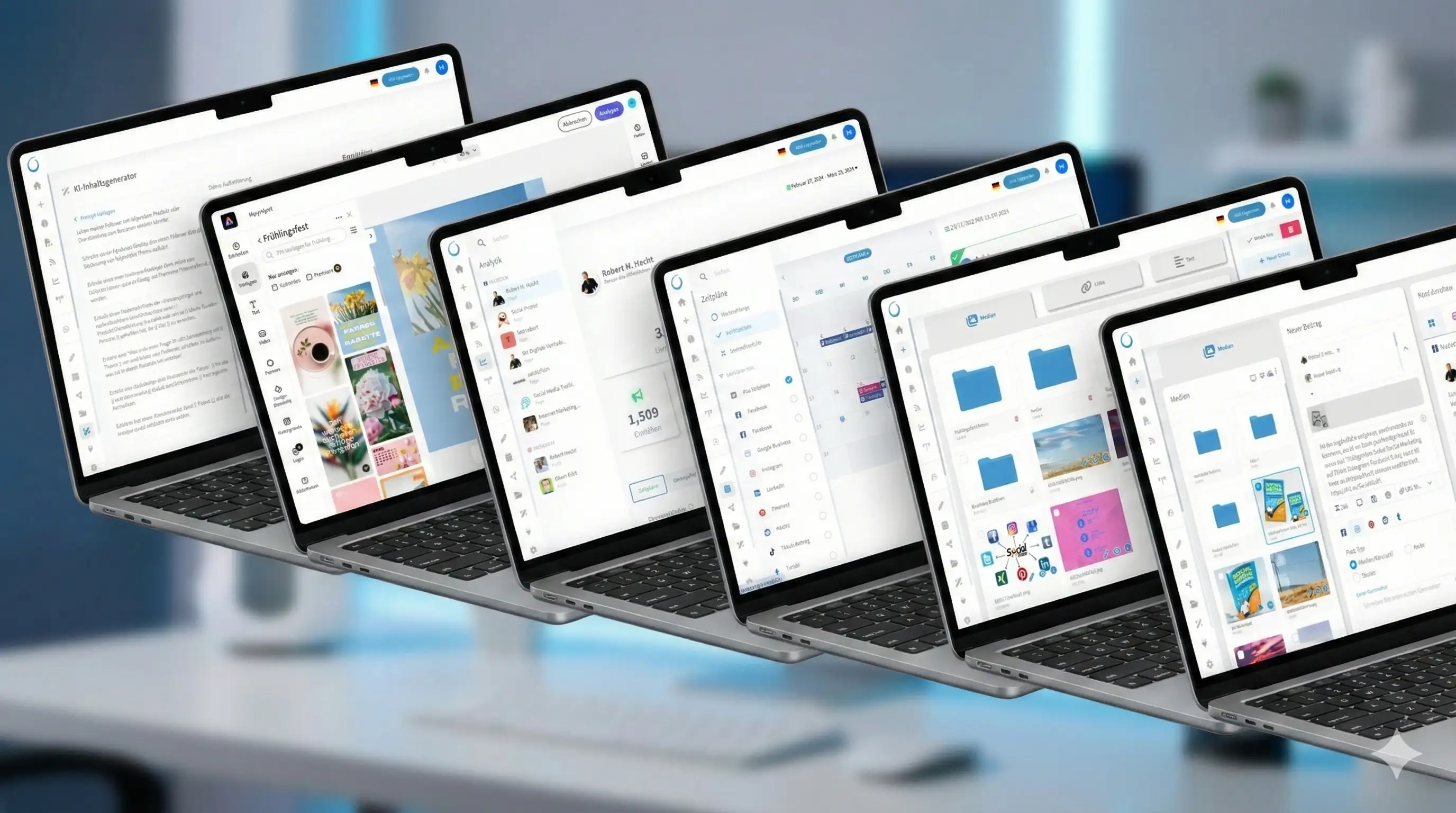 Social Poster Leistungen